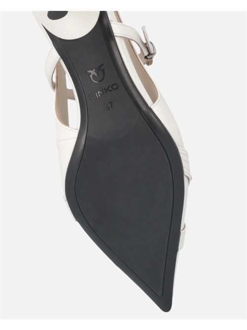 Slingback con cinturini e applicazioni gioiello PINKO | SD0489P003Z12